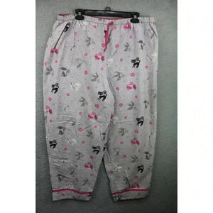 Delicates Women's Lounge/Pajama Pants-Size XL-Cats